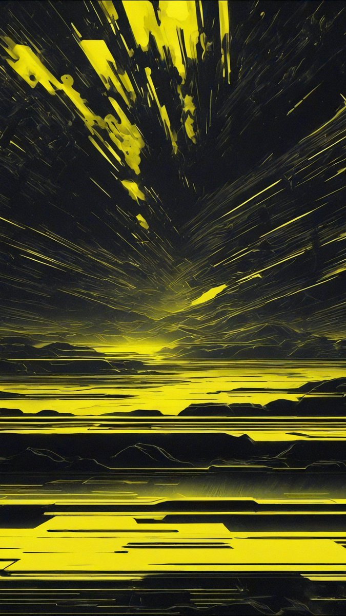 FableFrequency's tweet image. Transform your screen with these dynamic new wallpapers! 

Whether you prefer the flowing elegance of yellow and black or the bold energy of a yellow burst, these designs are sure to make a statement.

#Wallpapers #AbstractDesign #DigitalArt