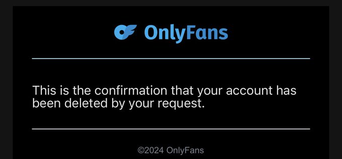 Oficialmente ya se cerr&oacute; mi cuenta de OnlyFans muchas gracias por todo su apoyo siempre lo quiero 💙💙💙