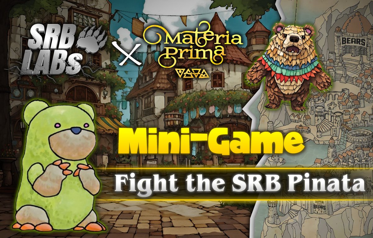 Superrarebear NFT holders 🐻

Set the time &amp; date 📅 

Thursday 11th July, 16.00 UTC 

<a href="/PulsarTransfer/">PulsarTransfer</a> send 696969 HYPE to 100 reactions 

If you have a SRB staked or in a wallet, you will be able to play a specially designed game just for us courtesy of <a href="/MateriaPrimaRPG/">Materia Prima</a>

With