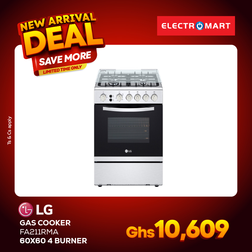 ElectromartGh's tweet photo. New Arrival! Upgrade your home today! Explore our latest lineup of LG Chest Freezers and Gas Cookers for the perfect addition to your kitchen.
Don’t miss out on the best deals in town – shop now at Electromart and elevate your home with style and functionality! https://t.co/AYYSFn5tHm