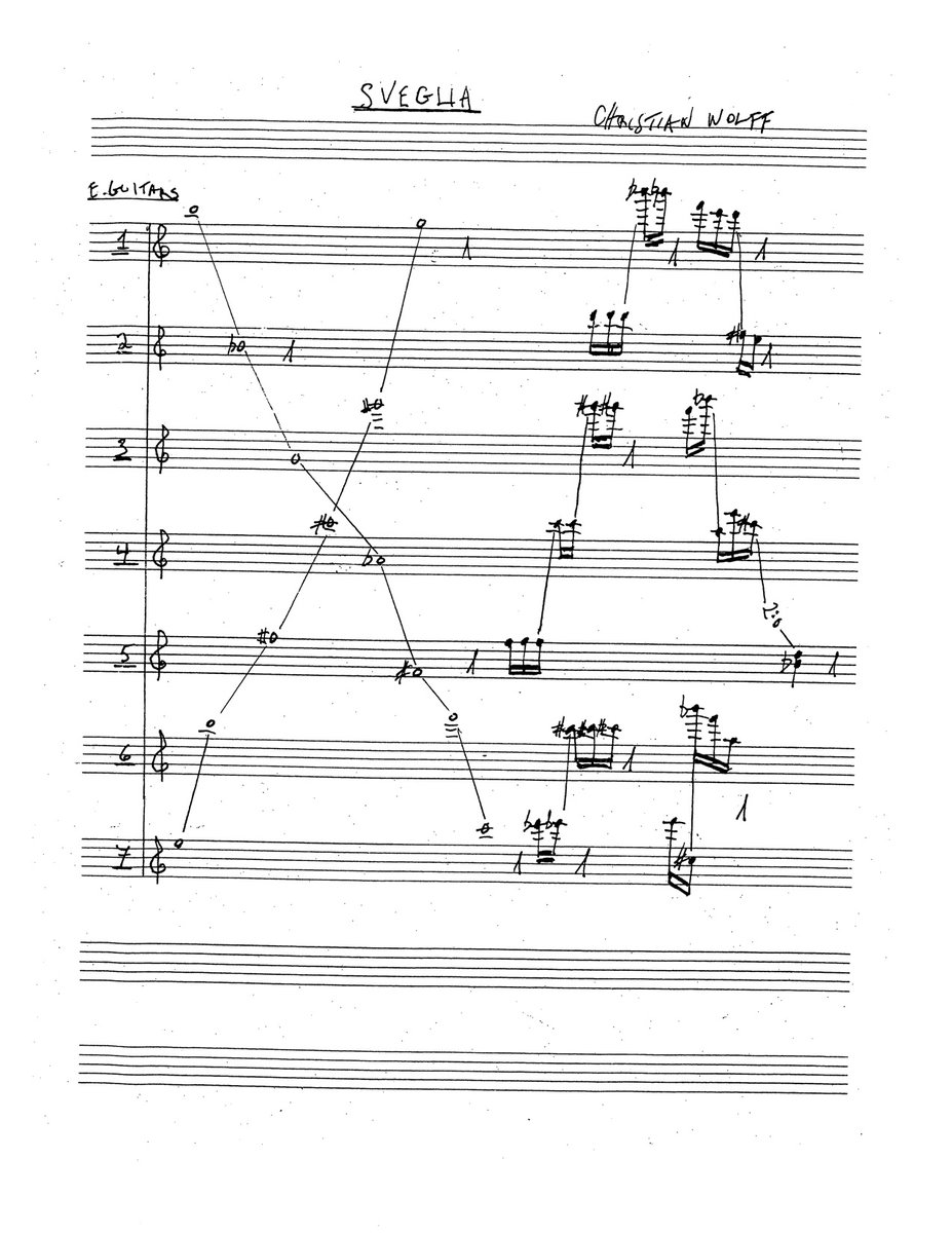 music we'd like to hear (@mwlth) on Twitter photo On Friday 12th will be recent music by living legend CHRISTIAN WOLFF who is 90 this year. String trio and duo played by <a href="/house_apartment/">Apartment House</a> piano music at the hands of @mpknoop and an ensemble of SEVEN ELECTRIC GUITARS directed by James Creed 🎸🎸🎸🎸🎸🎸🎸 On Friday 12th will be recent music by living legend CHRISTIAN WOLFF who is 90 this year. String trio and duo played by <a href="/house_apartment/">Apartment House</a> piano music at the hands of @mpknoop and an ensemble of SEVEN ELECTRIC GUITARS directed by James Creed 🎸🎸🎸🎸🎸🎸🎸