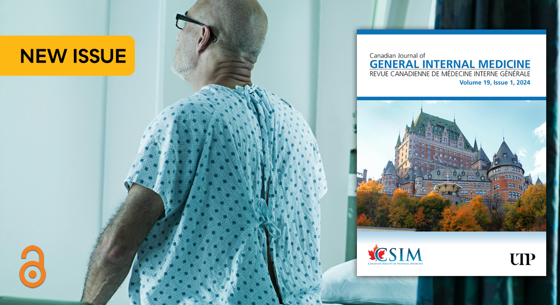 “Implementing the Serious Illness Care Program on a General Internal Medicine Ward: A Quality Improvement Study” is now available in CJGIM 19.1. Read #openaccess research on using the Serious Illness Conversation Guide in a GIM ward: bit.ly/CJGIM191c <a href="/utpjournals/">UTP Journals</a> <a href="/CSIMSCMI/">CSIM</a>