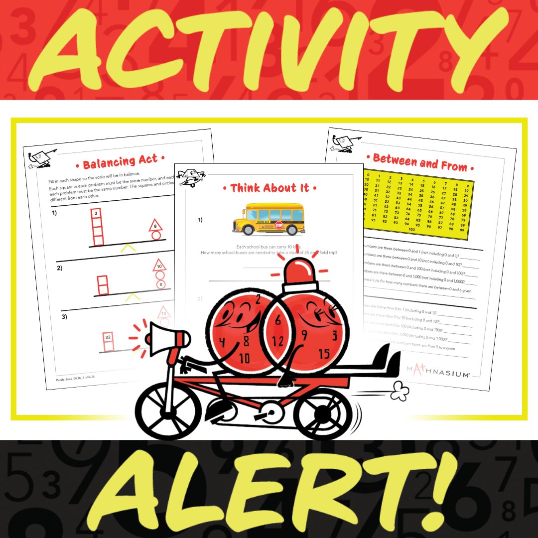 Mathnasiumwin's tweet photo. 🚨 #ActivityAlert! Click on the link to visit our Number Sense blog article for not one, but THREE #MathActivity pages to keep your child’s mind engaged this #summer. 🤓 #Mathnasium #CLTM #FunMath

🔗 https://t.co/RSxCVUQgpH https://t.co/TreKwSZfRT