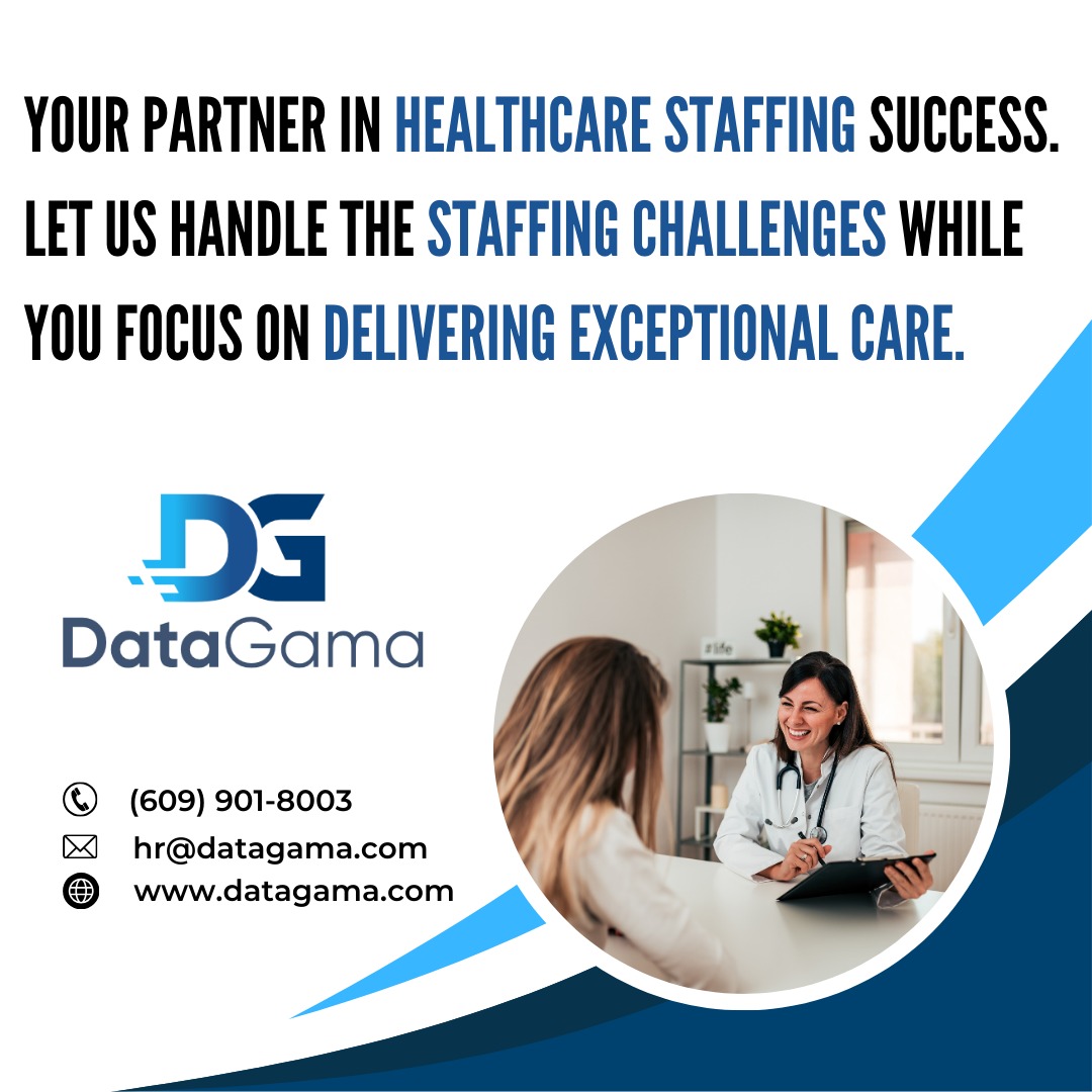 DatagamaInc's tweet photo. Unlock your healthcare facility's potential with our staffing solutions! Let us handle the challenges while you focus on exceptional care.

#HealthcareStaffing #EmploymentOpportunities #HireBetter #StaffingExperts #StaffingSolutions #HiringNow #GetHired #Datagamainc https://t.co/clc0gAjGBI