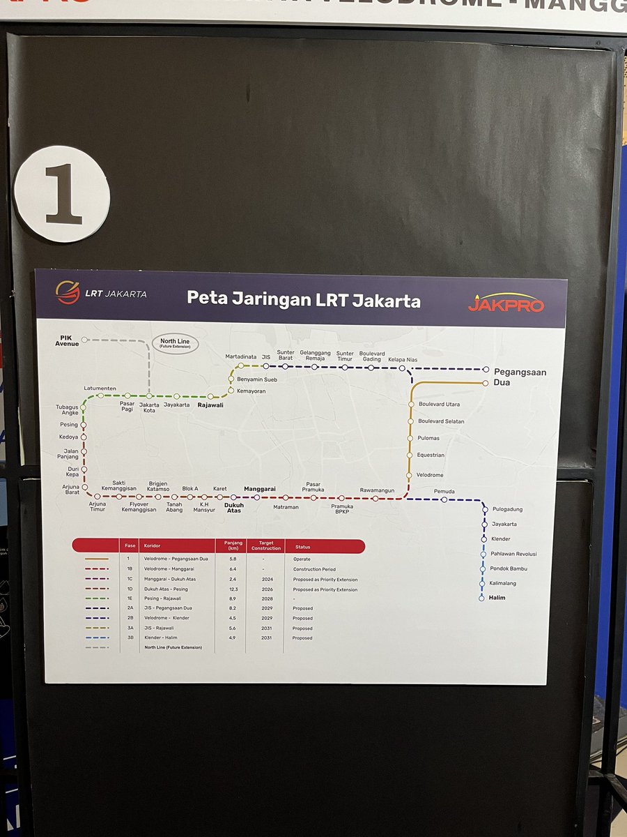 txttransportasi's tweet photo. Jaringan LRT Jakarta ada update planning future extension jalur cabang menuju PIK (North Line) 🤩 https://t.co/aOMmEkpt2j
