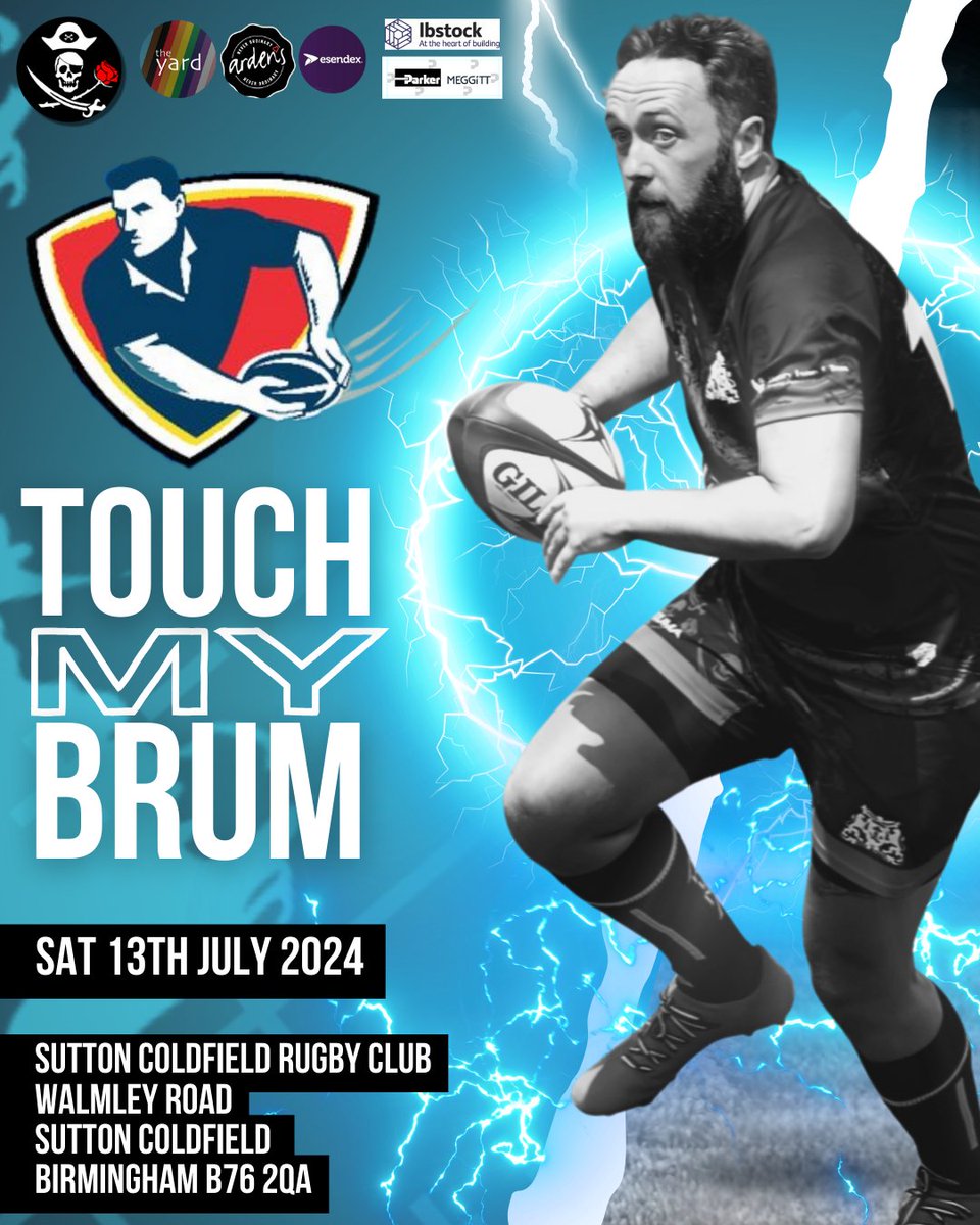 🏴‍☠️ This weekend as we are travelling up the road for the annual tradition that is #TouchMyBrum (hosted by <a href="/BrumBullsRFC/">Birmingham Bulls RFC</a>)!

This will be our fifth TMB and we're looking forward to some great games of touch rugby and hopefully bringing home some silverware.🏉