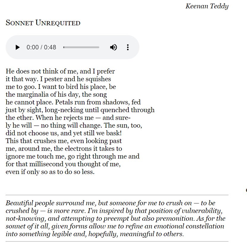 legallyteddy's tweet photo. i wrote a poem about you 🙇🏽‍♂️ hear me read it at the link below! https://t.co/dgncUEtGpA