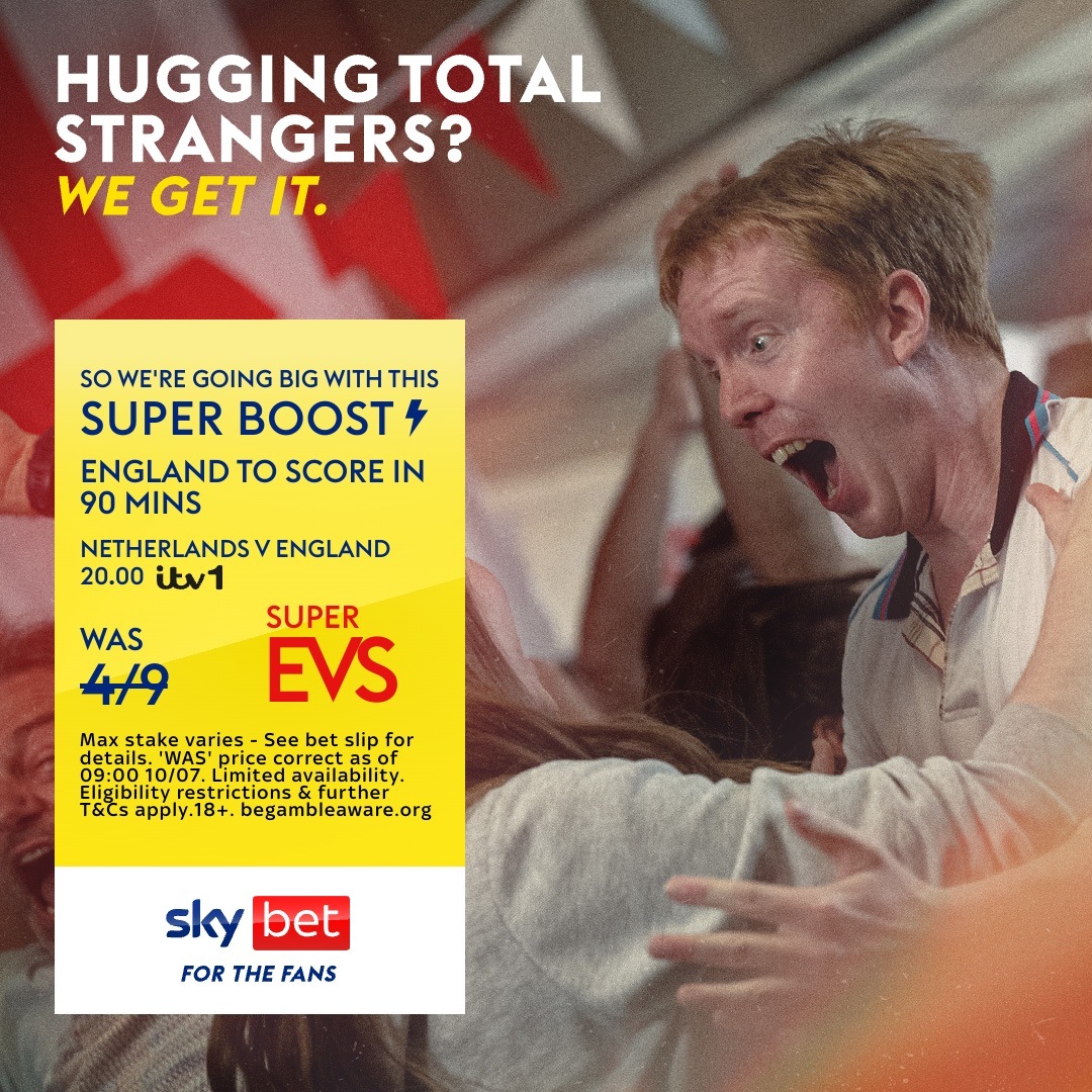 SkyBetHelp's tweet photo. Our #SuperBoost is back for the semi-final tonight! #NLDENG

⚽ Remember that this bet won't include extra time!

Make sure to remind yourself of the OPTA definitions before placing a bet 👉 https://t.co/u0LEw1udtw

🤞 Best of luck! https://t.co/e4zoECle7W