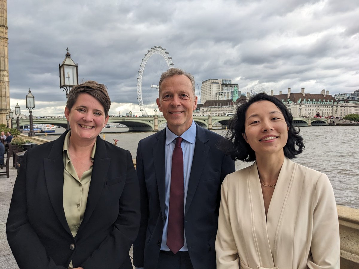 Great to be back in Westminster to represent Reading Central, with my fellow Reading MPs Liv Bailey for Reading West and Mid Berks, and Yuan Yang for Earley and Woodley.