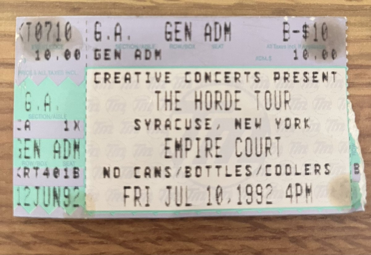 MortyAbramowitz's tweet image. #TIPH, an evening that started a whole thing for me. Phish at the HORDE tour.
The Reba is pretty dang good