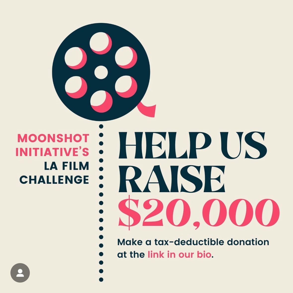Apparently 80% of what we watch is written, directed, and produced by men (what?!) so I’m happy to support <a href="/MoonshotOrg/">Moonshot Initiative</a>’s initiative to give women and non-binary people the opportunity to expand their networks &amp; advance their careers! Donate, if you can 👇🏽
moonshotinitiative.org/donate