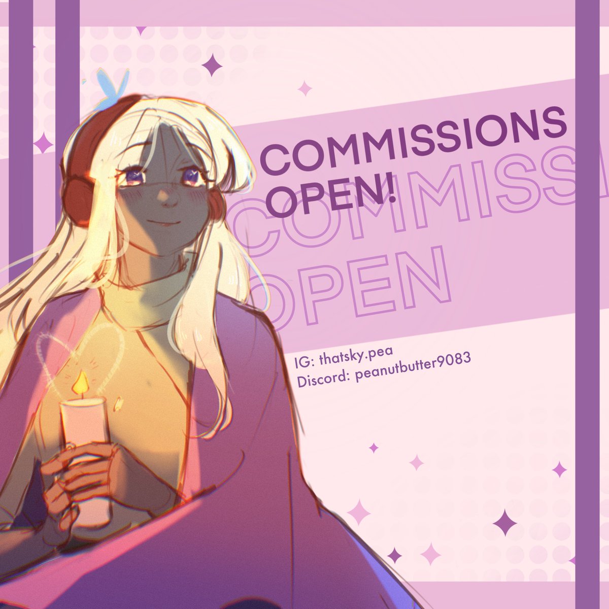 PeaButterr's tweet photo. Opening commissions! 💜

Will be taking as many as I can. If you’re interested or have any questions please kindly dm me here or on my socials.

#art #digitalart #commission_art #commissionsopen #drawing https://t.co/5mEW3FEz3l