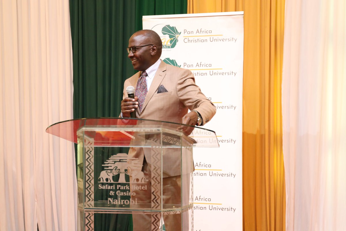 PACUniversityKE's tweet photo. Our Guest Speaker at the Graduation Dinner is Prof. Joseph Koech, our alumnus. He is an Associate Professor of New Testament Studies.
#PACGraduation #43rdGraduation https://t.co/oz5WdKhiCT