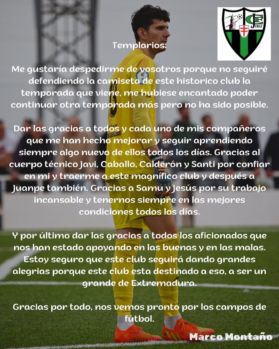 Marco1_Moreno's tweet photo. Gracias @JerezClubFutbol 🟢⚫️ https://t.co/cuWx3natuF