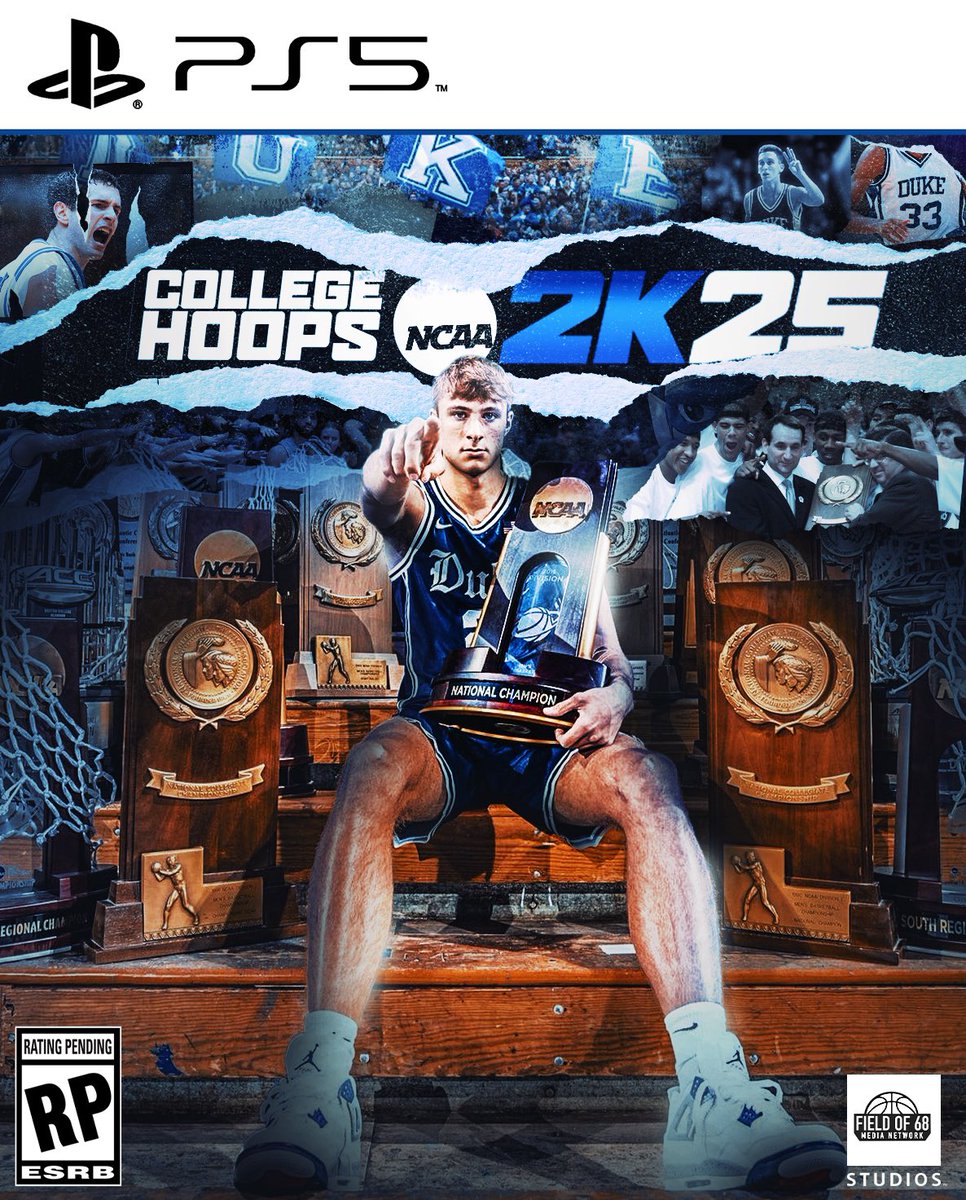 TheFieldOf68's tweet photo. #NBA2K25 released their cover athletes this morning.👀

One of them was a Forward from Duke.

All we need is for College Hoops 2K to come back and use another Forward from Duke.😳🔥

Hey @NBA2K, We already did some of the work. 😤⬇️ https://t.co/C3hu8h2ohA