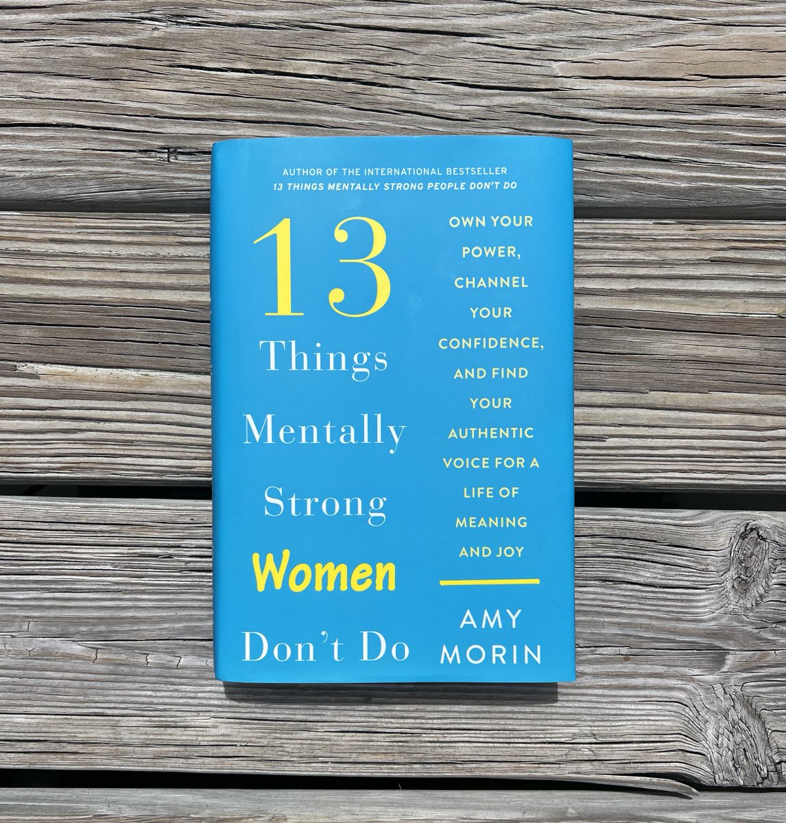 Sale alert! For a limited time, my publisher is selling 13 Things Mentally Strong Women Don't Do for just $1.99 (ebook version)!  It's filled with strategies that can help you avoid the unhealthy habits that will rob you of mental strength.

amazon.com/Things-Mentall…