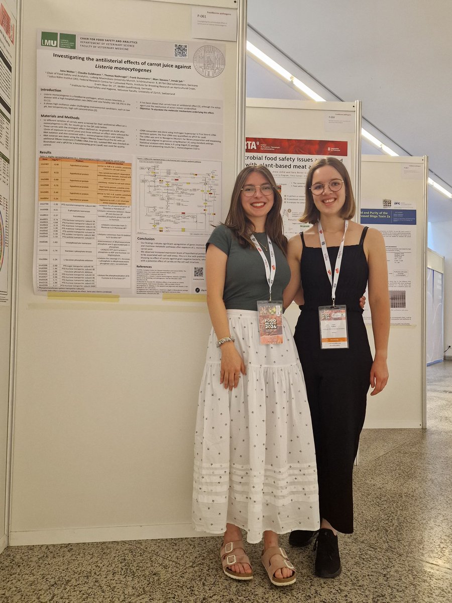 Guldimann Lab (@guldimann_lab) on Twitter photo Thank you to everyone who attended Laura’s talk! 🙌 And a big thanks to those who stopped by Jana’s poster. If you haven’t yet, it’s still up at no. 61 until the end of the conference. Come check it out! <a href="/FoodMicro2024/">FoodMicro2024</a> #FoodMicro2024 #FoodSafety Thank you to everyone who attended Laura’s talk! 🙌 And a big thanks to those who stopped by Jana’s poster. If you haven’t yet, it’s still up at no. 61 until the end of the conference. Come check it out! <a href="/FoodMicro2024/">FoodMicro2024</a> #FoodMicro2024 #FoodSafety