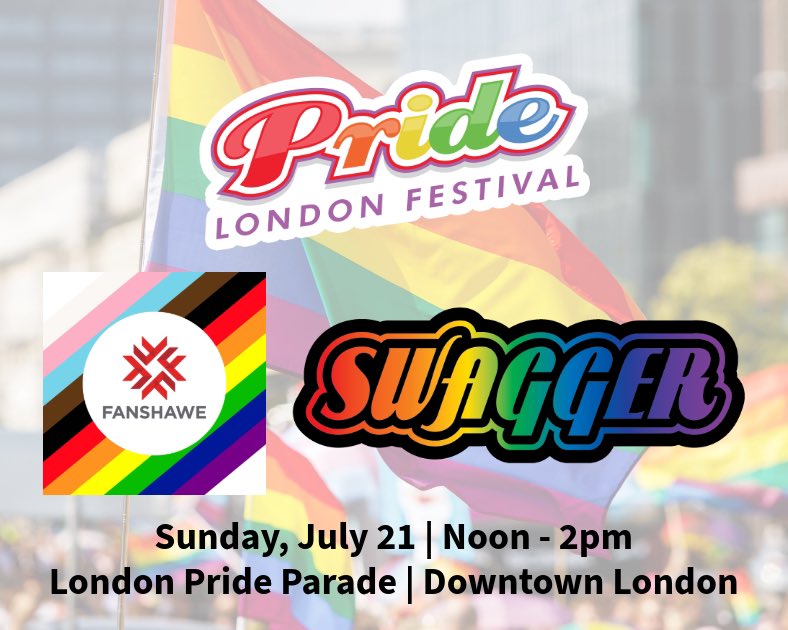SwaggerMusicCDN's tweet photo. Come party with Fanshawe College &amp; Swagger on this incredible day of celebration, music &amp; community spirit at the London Pride Parade! @prideldnfest
@fanshawealumni @fanshawecollege @fanshawesu
#Swagger
#FalconPride2024
#FalconAwesome
#FanshaweCollege
#LoveWins
#LdnOnt https://t.co/8JIPq5pegn