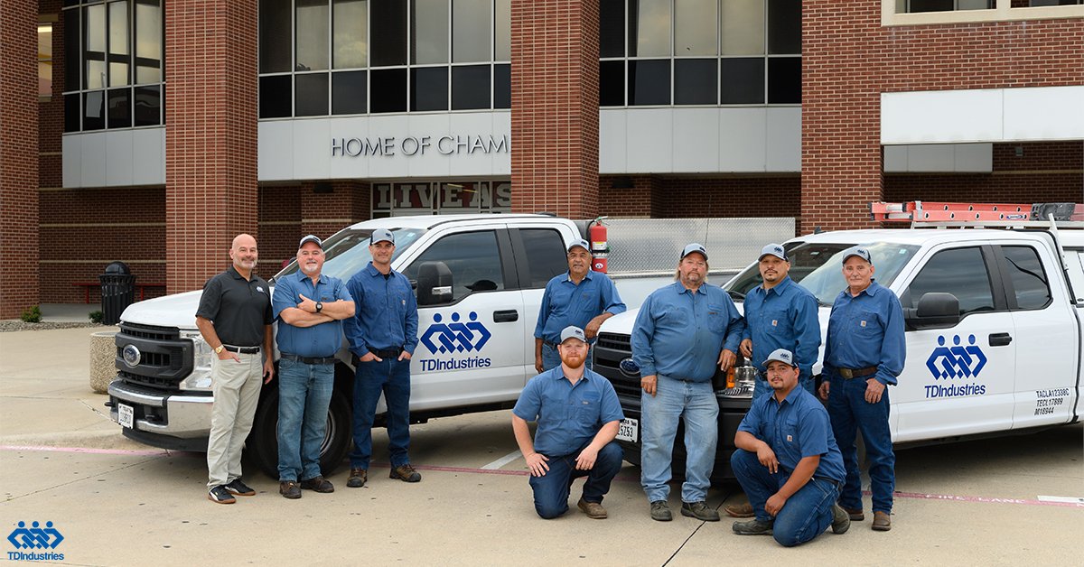 tdindustries's tweet photo. Education Facility Managers ๐ซ
Now that most students and teachers are away on summer break, you have a prime opportunity to knock out your essential facility maintenance.
Call to schedule now at 1-800-864-7717.
#SchoolMaintenance #Facilities #FacilityAudit https://t.co/C473Fe7ncV