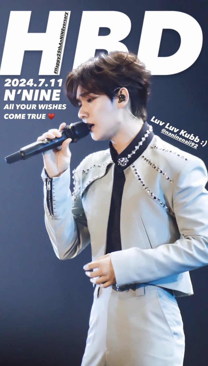 trendies2604's tweet photo. สุขสันต์วันเกิดนะคับคนเก่งของพี่ๆและแม่ๆแยมทุกคน ขอบคุณที่เป็นกำลังใจให้พี่เสมอ ขอให้น้องนายมีความสุขมากๆ มีคนรักเพิ่มขึ้นไปอีก ที่สำคัญรักษาสุขภาพตัวเองด้วยนาา @naninenai99 ♥️🫶🏻

HAPPY NNINE DAY
#Happy25thAnNINEversary https://t.co/CJY6ZPZDpL