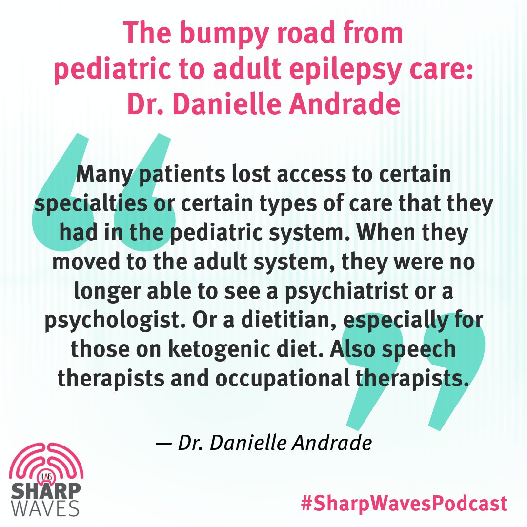 When a child with epilepsy ages out of pediatric healthcare, the shift to adult epilepsy care can be complex. In a recent #ILAE #SharpWavesPodcast, Dr. Danielle Andrade spoke about the importance of transition care in #epilepsy.
ilae.org/podcast/transi… <a href="/yesILAE/">yesILAE</a>