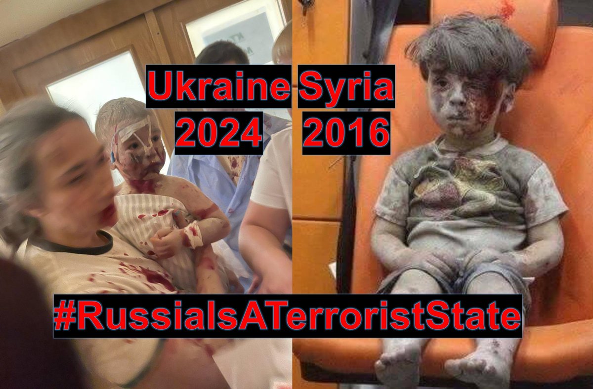 Reda4SY's tweet photo. 📍 Syria
📍Ukraine
#RussialsATerroristState https://t.co/gJjhhEycGu