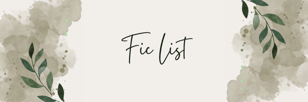 MagmaWrites's tweet image. Ao3🔗archiveofourown.org/users/MagmaWri…

See below for list/links of fics
