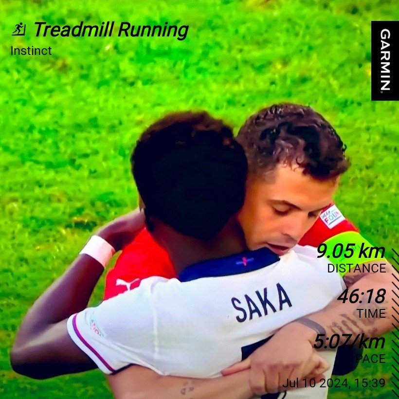 Laz_tm's tweet photo. Mid-week grind: Completed a double session with a 9km run and a core strength workout.
I'm feeling strong and ready to tackle the rest of the week!
#RunStrong #MidWeekMotivation #DoubleSession #FitnessJourney #stayactive #garmin #beatyesterday #saka #beatyesterday #runner #keepmoving