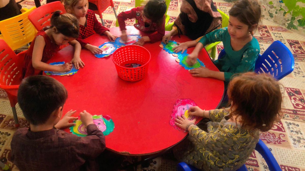 WESS through its #UCH organized joyful learning classes for forced displaced Afghans &amp; host community aiming at fostering social cohesion &amp; peace.
WESS is instinct at delivering informal/technical education to Afghan youths &amp; host communities helping them make good future.