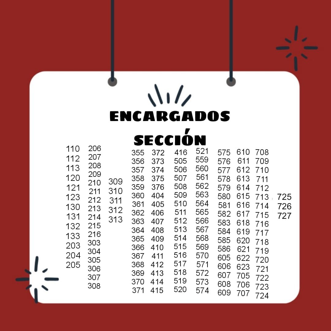 Aún seguimos en busca de encargadas de sección, su labor sería ser de ayuda en caso de que las personas de su sección tengan dudas con los FP y repartir material en caso de que a alguien se le haya olvidado, mínimo 3 personas por sección, y formarían parte oficial del Staff. 🫶🏻