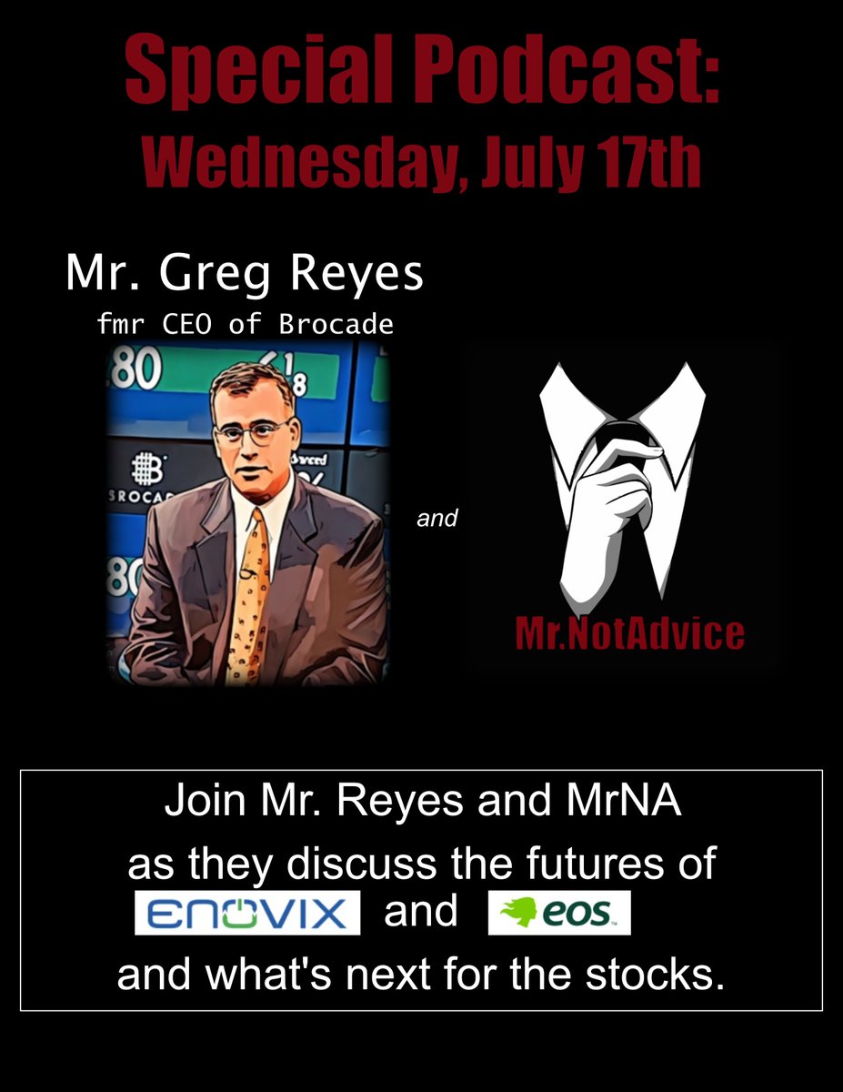 MrNotAdvice's tweet photo. #ENVX #EOSE @joceyreyes209 https://t.co/Swjy8fGwmx