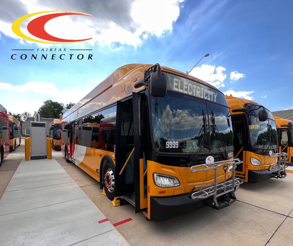 ffxconnector's tweet photo. Exciting news! 🎉 #FCDOT is thrilled to announce that we've secured more than $50 million dollars in federal funding from the @FTA_DOT to bring state-of-the-art low emission, diesel-electric hybrid buses to our community! 🚌🔋 #FTA #FairfaxConnector #FairfaxCounty https://t.co/A7lNVoikQK