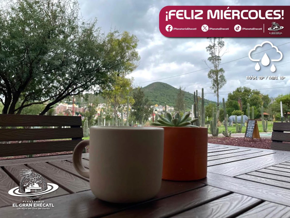 PlanetaEhecatl's tweet photo. Nada como tomar un rico café ☕️ y platicar con tu persona favorita en el planetario 🪐 de #Ecatepec. ¡Les esperamos! https://t.co/FFHZgzihW2