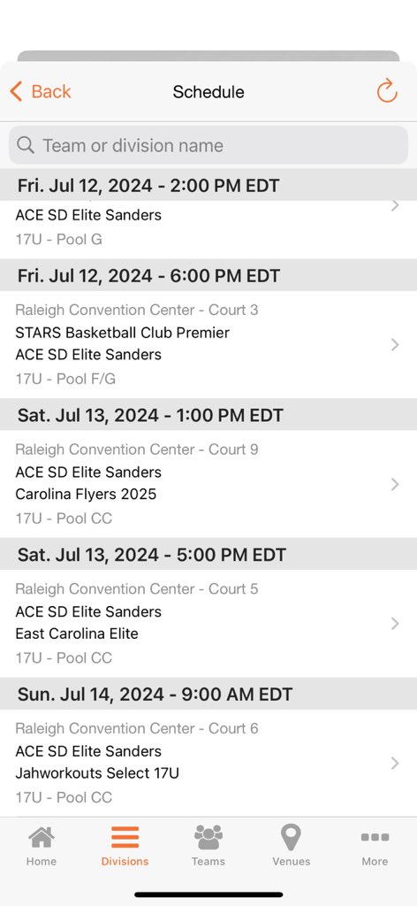 KentonGargus's tweet photo. My schedule for phenom hoops live period at Raleigh. Excited to play with @ACESDCHARLOTTE
@Phenom_Hoops @PhenomExposure @CoachJSanders20 @Coachmccarthy88 @MarvinRidgeHoop @Coach_Rick57 https://t.co/JESHXScNjy