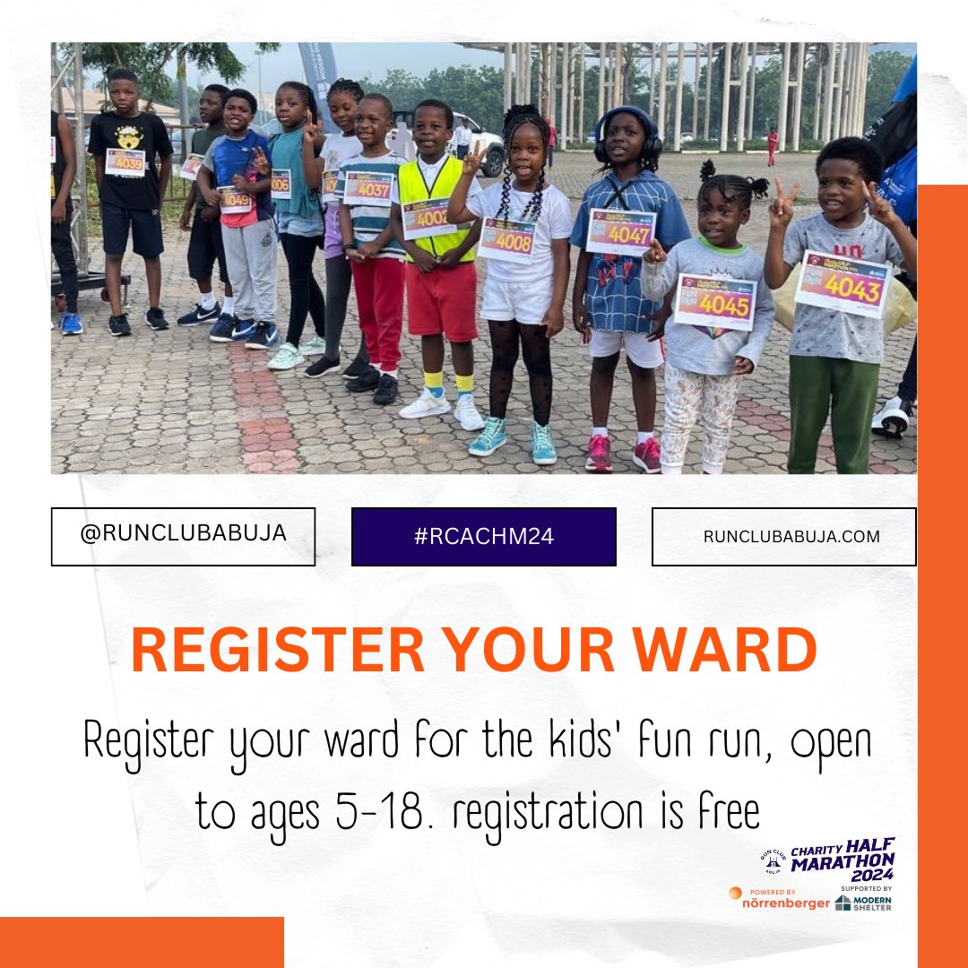 RunClubAbuja's tweet photo. You have registered for the Charity Half Marathon, now what?

Here’s some important information to guide you on your journey to Medal-Hood.

We are #HalfHumanHalfAmazing ✨✨✨ https://t.co/3mfkxdWME8
