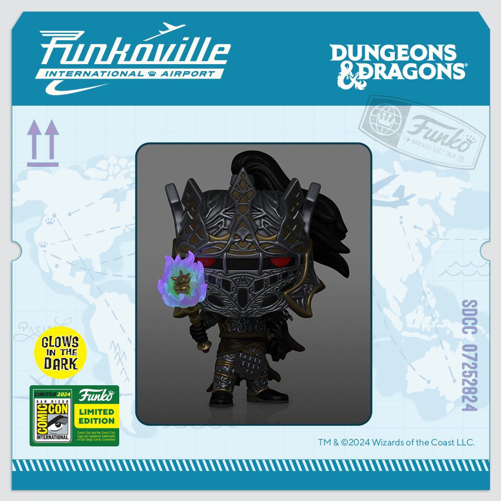 FunkoPOPsNews's tweet photo. SDCC Reveals ~ GITD Lord Soth from Dungeons and Dragons Funko POP! #LordSoth #DungeonsAndDragons #SDCC24 #SDCC2024 #SDCC #FPN #FunkoPOPNews #Funko #POP #POPVinyl #FunkoPOP #FunkoSoda https://t.co/w3O53VL5si