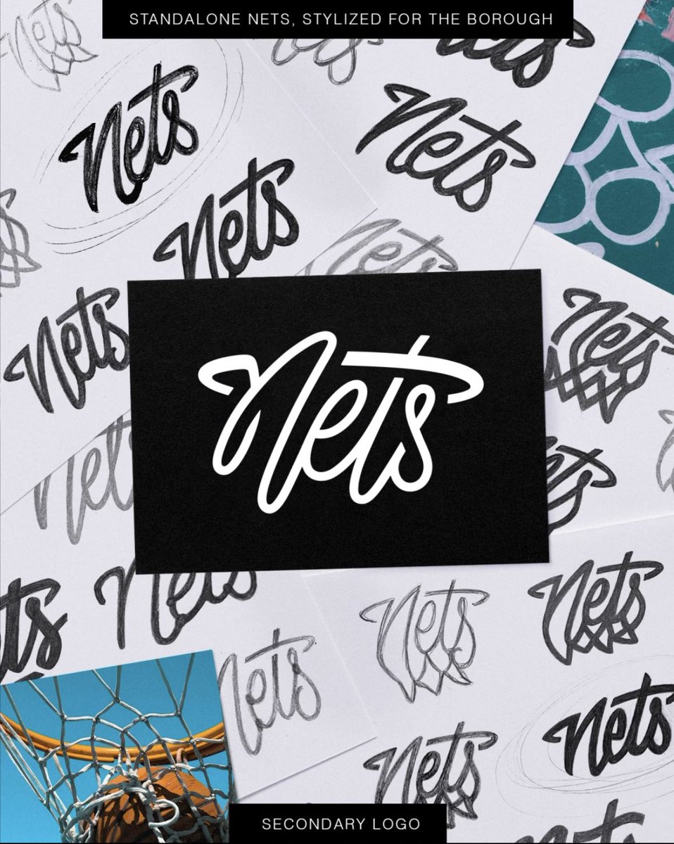 fashion_nfl's tweet photo. Nets as a net.  I dig it. https://t.co/rx6KUBftQM