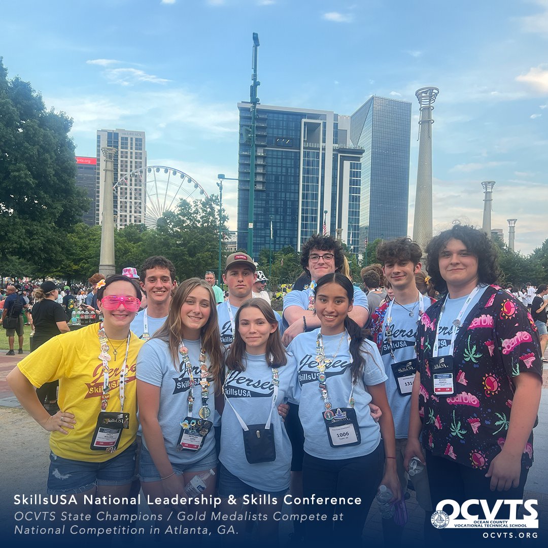 OCVTS's tweet image. OCVTS State Champions Place at Nationals in Georgia 🏆 Exceptional performance by our state champions at the National Leadership &amp;amp; Skills Conference held in Atlanta. This event, recognized as the largest gathering of America's future skilled workforce. 📰 t.ly/isbrs