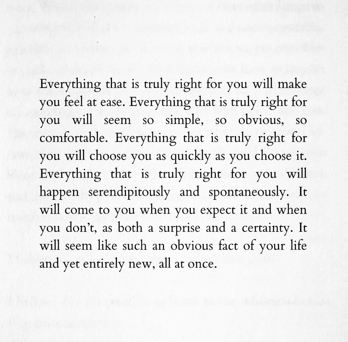 ThoughtCatalog's tweet photo. Everything that is truly right for you will make you feel at ease. https://t.co/TcqV8XvhwQ