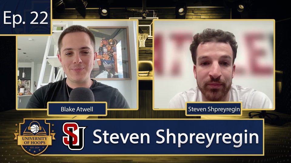 HoopsU and <a href="/seattleumbb/">Seattle U Men's Basketball</a> Assistant Coach <a href="/coachstevenSU/">Steven Shpreyregin</a> put their heads together to discuss the Mecca of #Seattle #basketball, player development, and a fresh perspective of transitioning from playing to coaching! 

🔗 youtu.be/wdBhIj8VVT8?si…