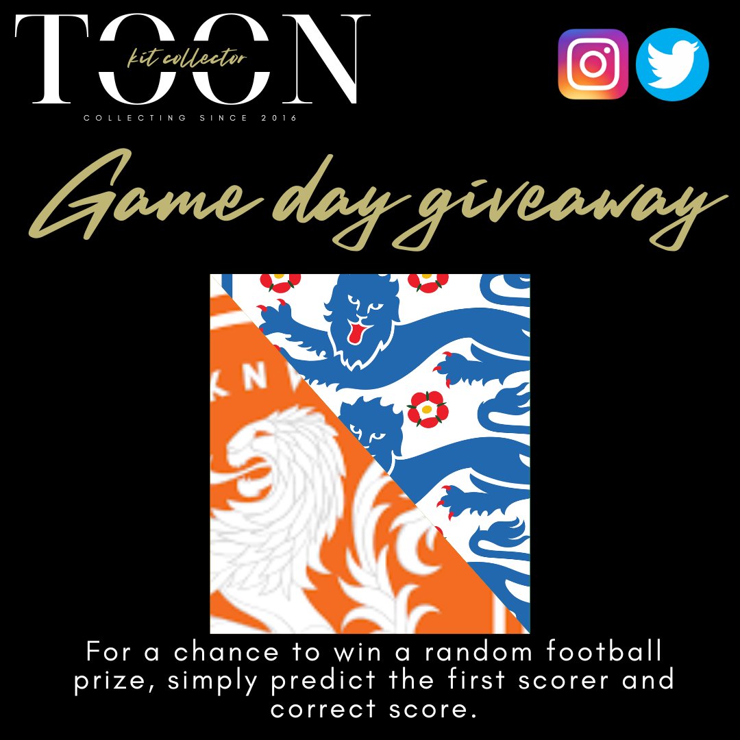 toon_collector's tweet photo. 🔥GAMEDAY GIVEAWAY🔥
Simply predict the first scorer and correct score for a chance to win a random football prize! ⚽️🏴
To enter:
1. Follow @toon_collector
2. Comment your prediction
3. Retweet/share this post
#England #Netherlands #Giveaway
#ENGSWI #EURO2024 https://t.co/Vm2BLVXODl