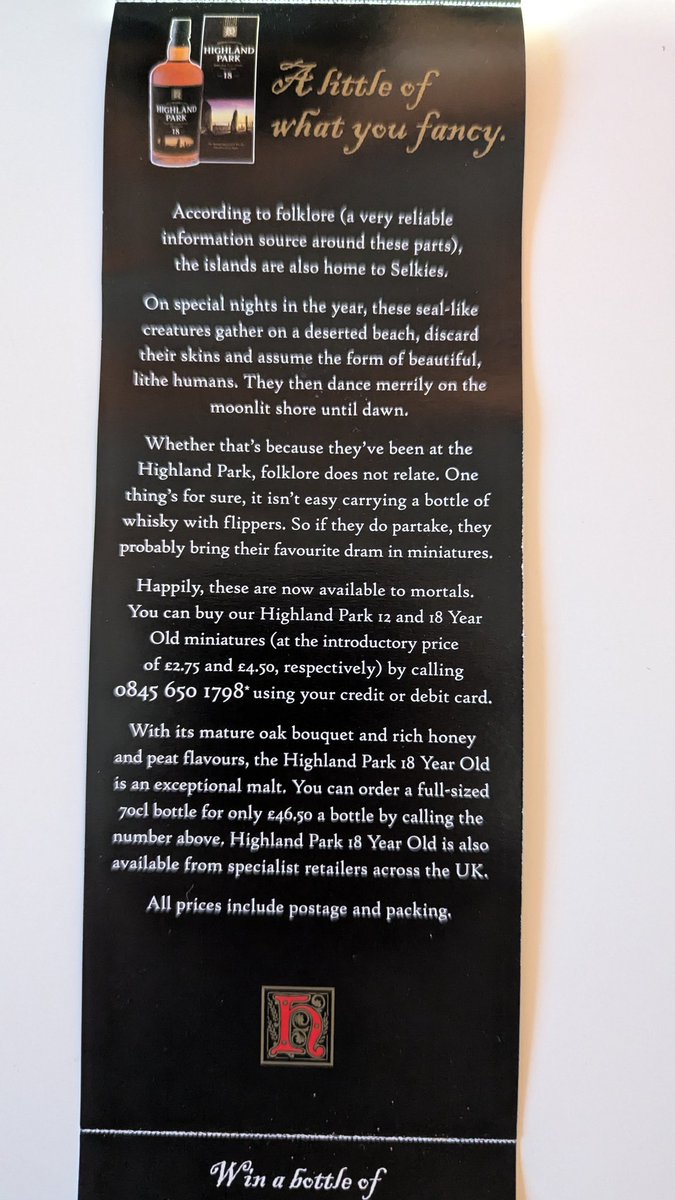 Jibby68's tweet photo. @HighlandPark I have been gifted this bottle of 12 year old but looking at the card in it it asks if you have a PC at home, any ideas how old this bottle is? https://t.co/1LA4UC3cLT