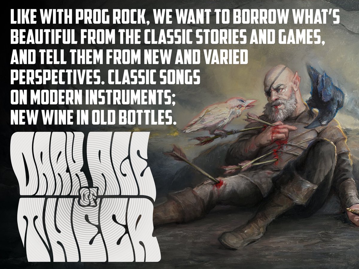 JMaddalina's tweet photo. I’m collaborating w friends on an exciting dark fantasy RPG project - ProgCore Fantasy: Dark Age of Theer - Kickstarting now. 

Go to https://t.co/0aq45ndUQw to back us. You’ll be doing me &amp; my friends a solid. 

Thanks for your help!! 🎨🐉✨ https://t.co/FnmH6QMV58