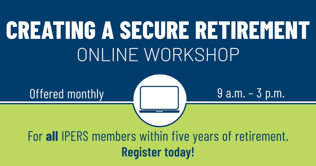 Are you thinking about retirement? Creating a Secure Retirement webinars explain how IPERS, Social Security, Medicare and personal savings work together to ensure your retirement security. View the upcoming schedule and register here: bit.ly/IPERS-CSRs