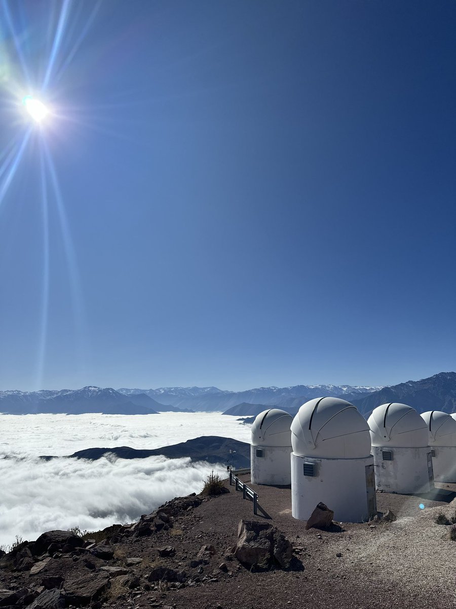 SpaceCaseSarah's tweet photo. What a trip so far. Thank you cerro Tololo for the beautiful views and hospitality. On to @almaobs 📡 #spacecasesarah #ACEAP
#ACEAP2023Expedition
#ACEAP-AUI
#ACEAP2023 https://t.co/k5iJ6Fc0GP