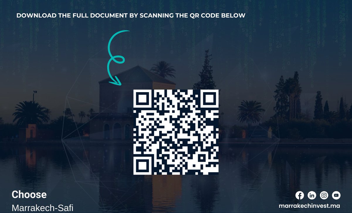 crimarrakechsaf's tweet photo. …Marrakech-Safi isn’t just about the here and now; it’s a gateway to the #future. h innovation knows no bounds. The Marrakech-Safi region is where your vision becomes #reality…
https://t.co/kGLn2GSrOp
#MarrakechInvest #CRIMarrakechSafi #MarrakechSafiNow #MarrakechSafi2030 https://t.co/wgLf25hcOZ