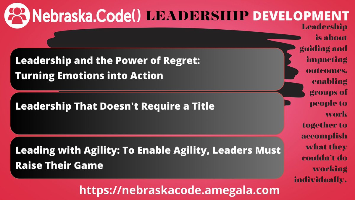amegala's tweet image. Nebraska.Code() has sessions on Leadership Development next week!

nebraskacode.amegala.com

@arthurdoler @Aviture @JBerri0s @vbasoftware @KeilWilson @Nelnet #AgileLNK #Leadership #LeadershipDevelopment #Agile @DoaneUniversity @NEWesleyan @IowaWesternCC @UNeMed @UNOmaha @UNKearney