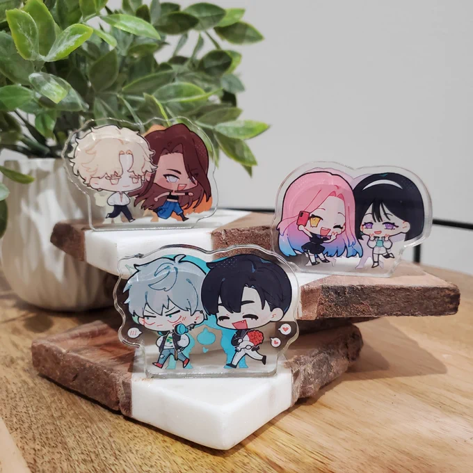 My little alien stage babies and firefly + acheron + boothill + sunday + wanderer boxes :] #HonkaiStarRail