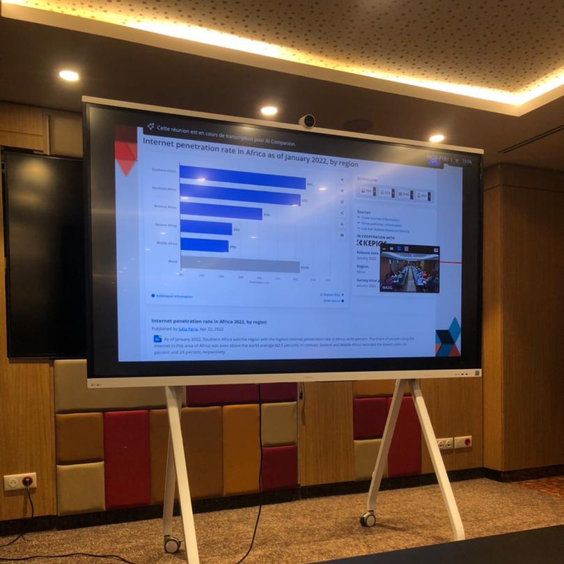 isocml's tweet photo. @isocml au @waigf
La 3ème session du #WASIG à porté sur: Approche fondée sur les droits de l'homme-#HRA de l'accès à l'internet, des droits numériques et de l'inclusion numérique.
Speaker: @gbengasesan, directeur exécutif de @ParadigmHQ, membres du panel des dirigeants du #FGI. https://t.co/zkA8y9JG1H