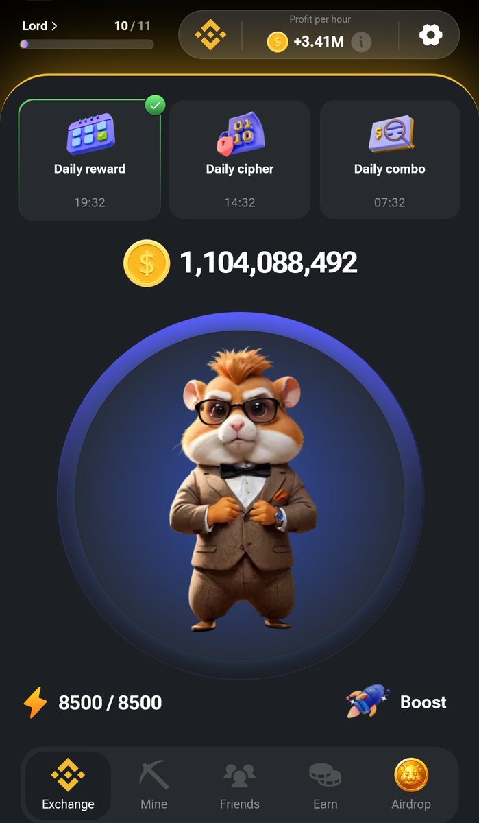 $10,0000  Airdrop loading 

Share your $TON wallet🐹

First 1500 likes get credited❤️

Must join t.me/next10xgem1
Must Follow <a href="/binancespotTeam/">BINANCE SPOT AND FUTURES SIGNALS</a> 

#HamsterKombat #HamsterCEO #hamsters #hamstercombat #HamsterKombatCoin #HamsterGo #hamster_kombat #Crypto #bitcoin